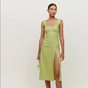 Reformation seaside linen dress